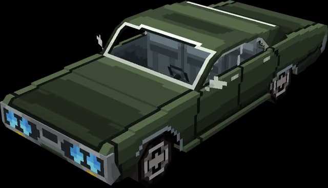 Plymouth Fury 1972 — modèle du serveur