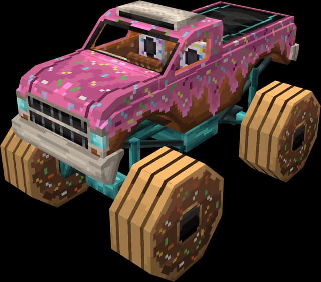 Donut Monster Truck — modèle du serveur